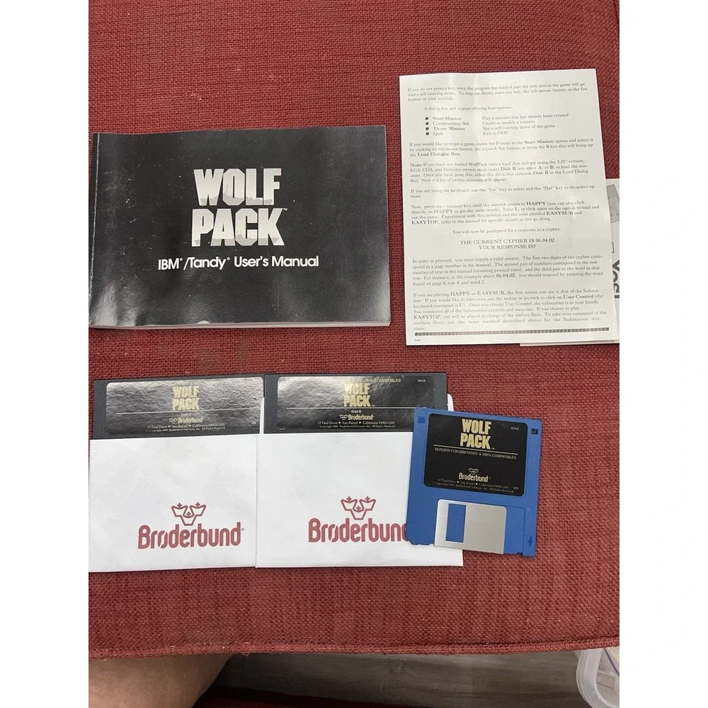 Wolfpack (PC, 1990) NovaLogic